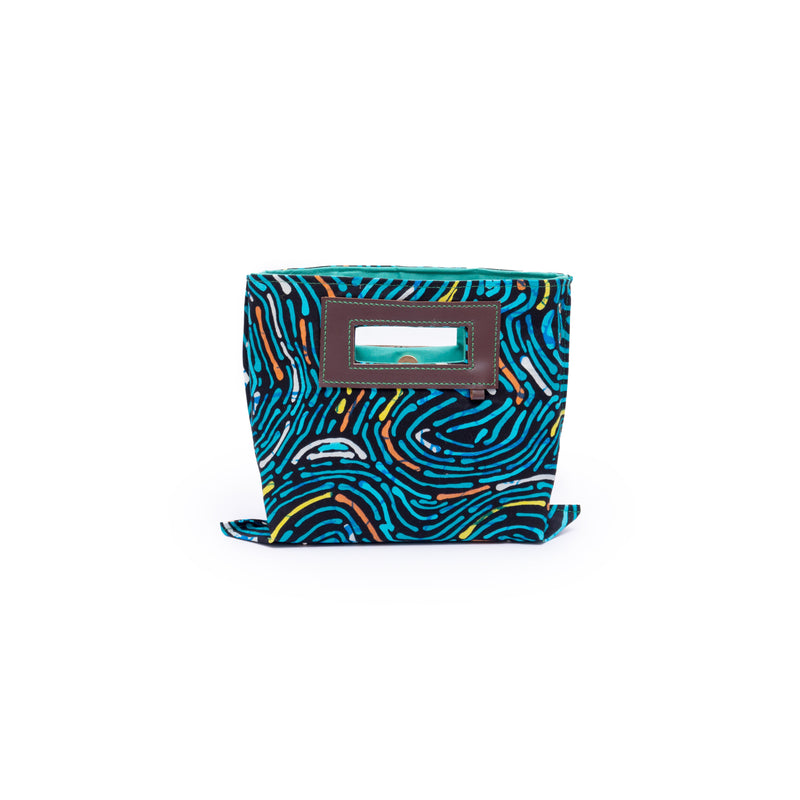 Akello Pochette 38  -Ee Blue Orange & White Blue-