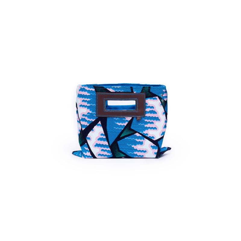 Akello Pochette 38  -Ee Blue Orange & White Blue-