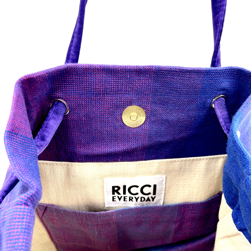 Kikoy・ Kin -chaku bag -purple-