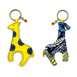 Kirin Keychain -Yellow & Light Blue-