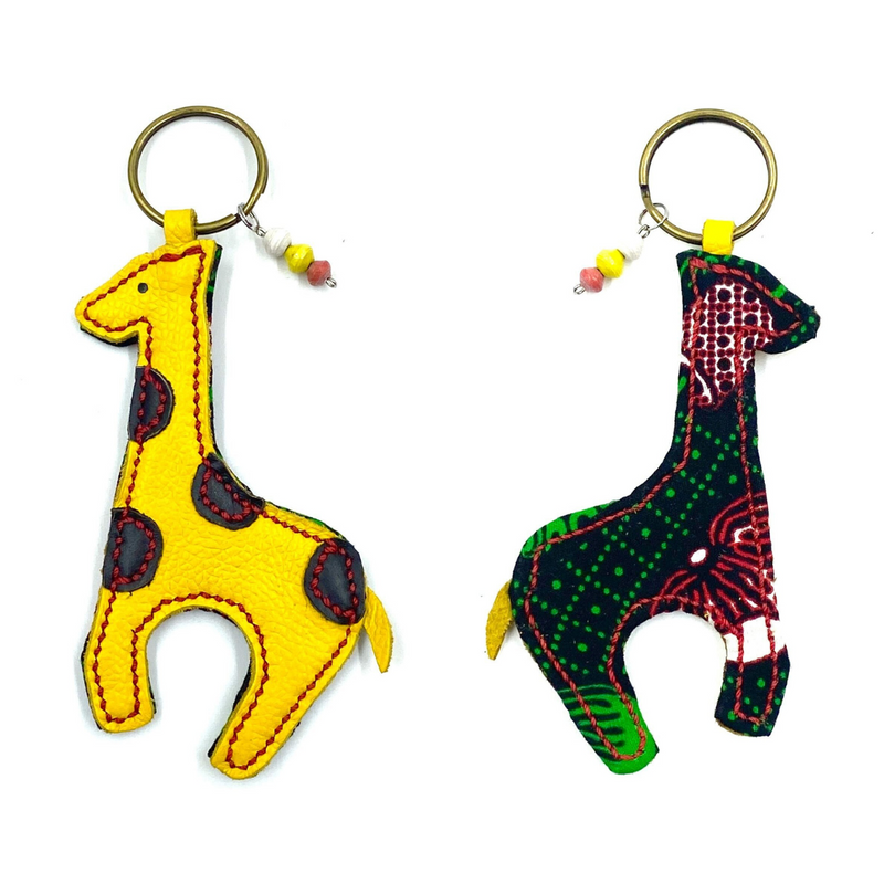 Kirin Keychain -Yellow & Black-