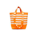 Fabric Booktote -Kiki Stripe Orange-