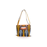 Akello Pochette 38  -Ee Blue Orange & White Blue-