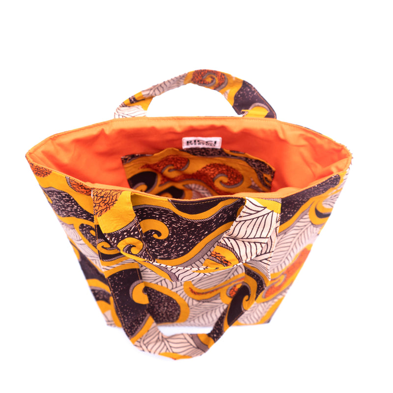 Fabric Book Tote -Furagami-