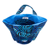 Fabric Booktote -Swar Blue-