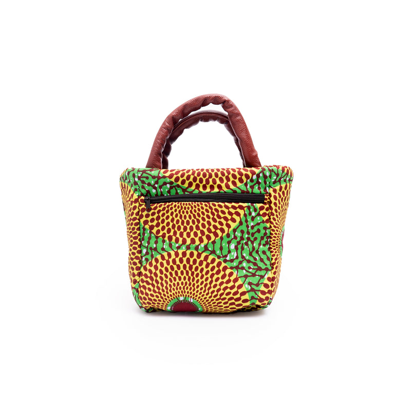 Quilting tote -Bigeye・ Yellow & green-