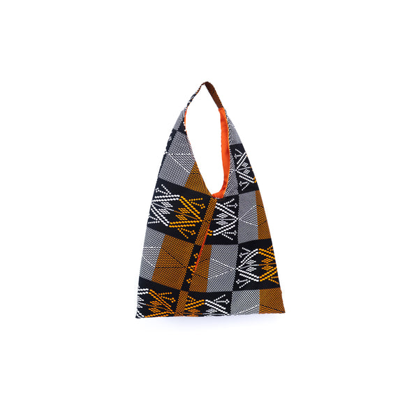 Print Azuma Bag -Symmetry Brown-