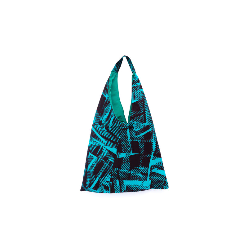 Print Azuma Bag -Resonance Blue-