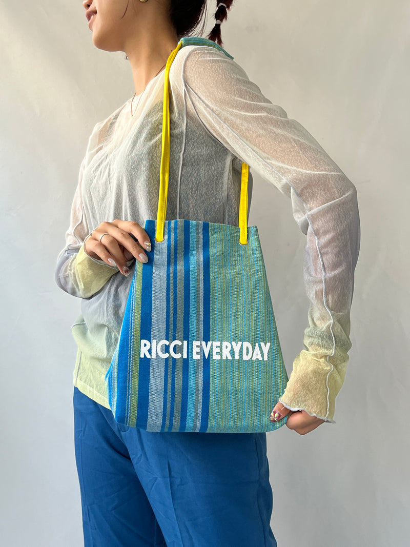 Kikoy・ Kinchaku Bag -Baby Blue-