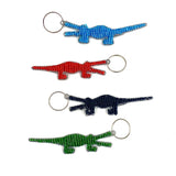 Mini Animal Bead Key Holder -Crocodile-