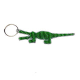 Mini Animal Bead Key Holder -Crocodile-