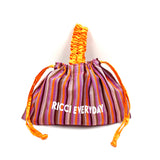 One -handle Kin -chasta satin -orange x purple-