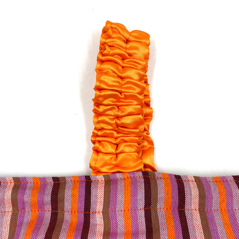 One -handle Kin -chasta satin -orange x purple-