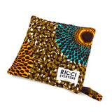 Big Eye Turquoise Orange & Brown-