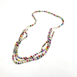 Paper-Beaded・ Christine Necklace -Colorful Candy-