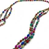 Paper-Beaded・ Christine Necklace -Colorful Candy-