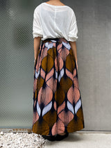 Abu Dhabi Gather Skirt -Almond's tears-