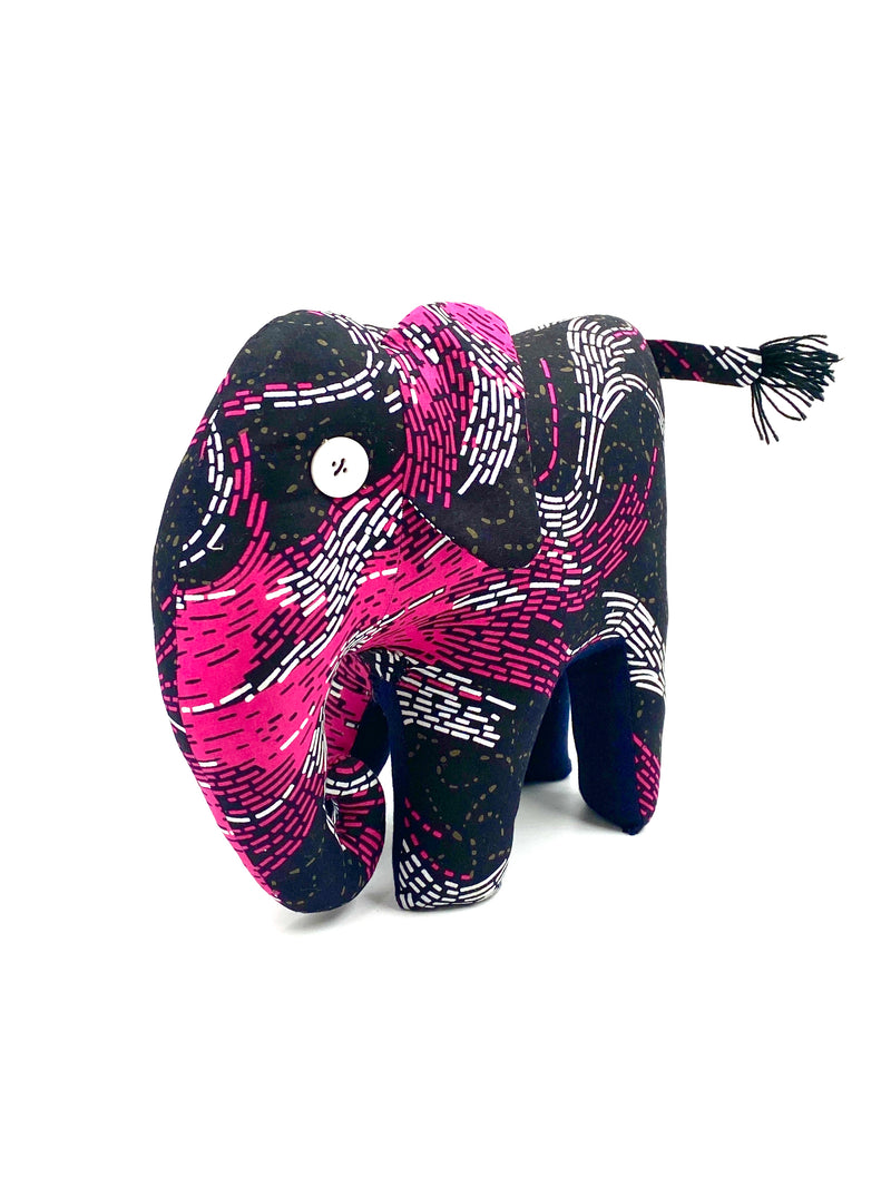 Elephant Cushion Doll L -Pink-