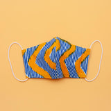 I. Mask -Wave Blue & Yellow-