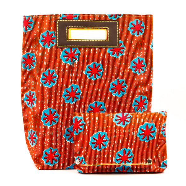 Akello Bag 4WAY -Flower stamps-