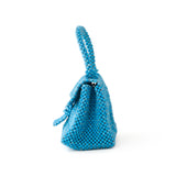 Paper Beads Mini Party Bag -Turquoise Blue-