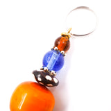 Ethiopian Clus Keychain -Orange-