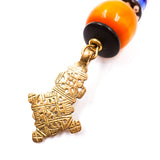 Ethiopian Clus Keychain -Orange-