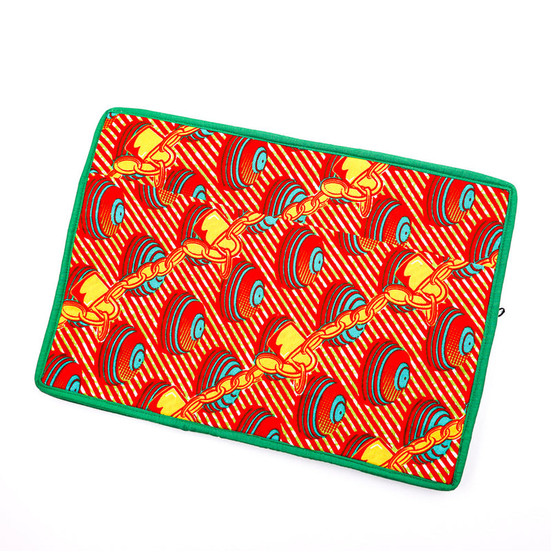 File PC Case -Secret Key Orange & Green-