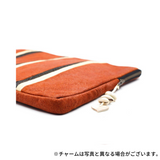 NAWOLOVU Barkcloth・ Stripe flat case